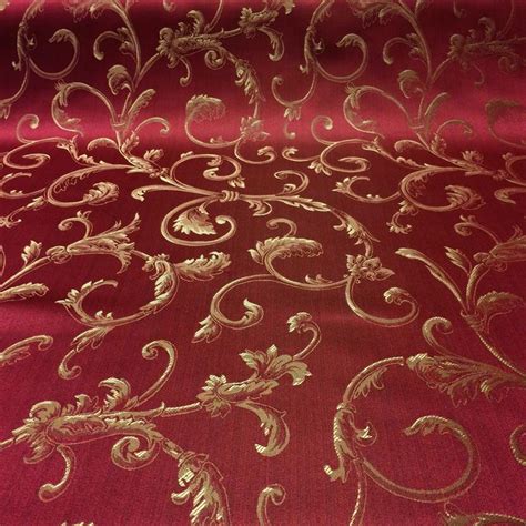 maroon and gold fabric